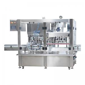 5000ml Large-volume 4-head Pneumatic Linear Automatic Piston Liquid Cream Filling Line