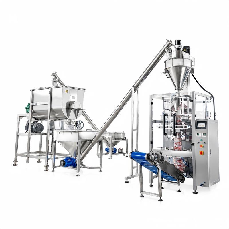 XLY720 Powder Mixing Packing Machine Line