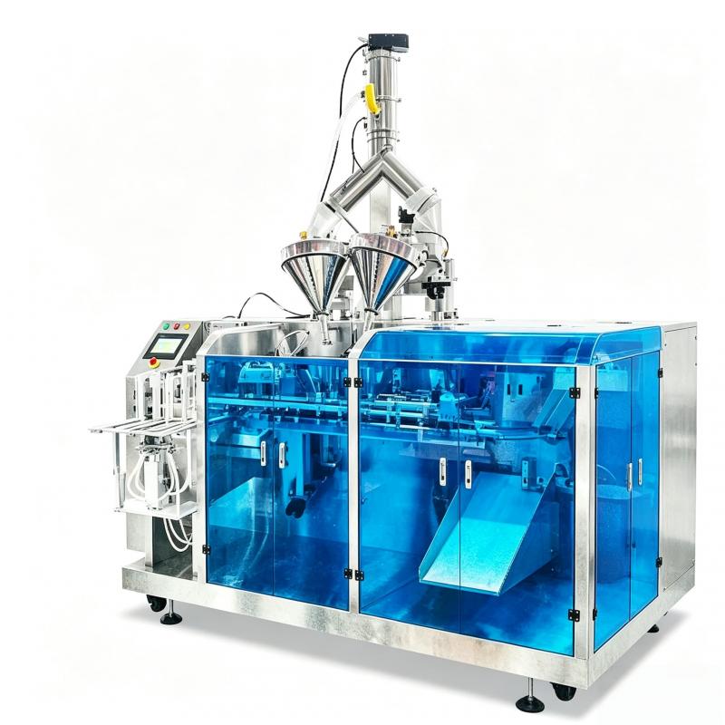 High speed Twin‑Auger Powder Filling & Pouch Packing Machine