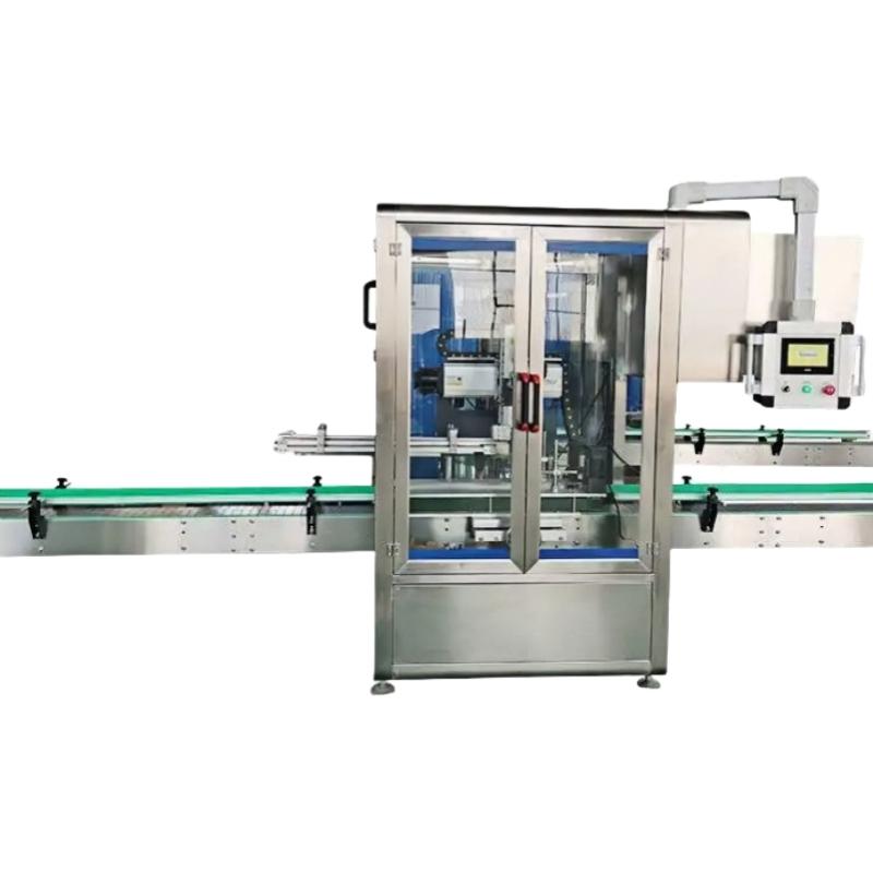 Automatic Mobile High Precision Screwing Plastic Bottle Tracking Capping Machine
